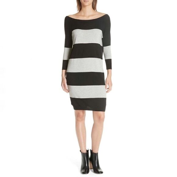 Atm Anthony Thomas Melillo stripe sweater dress size medium - Picture 1 of 9